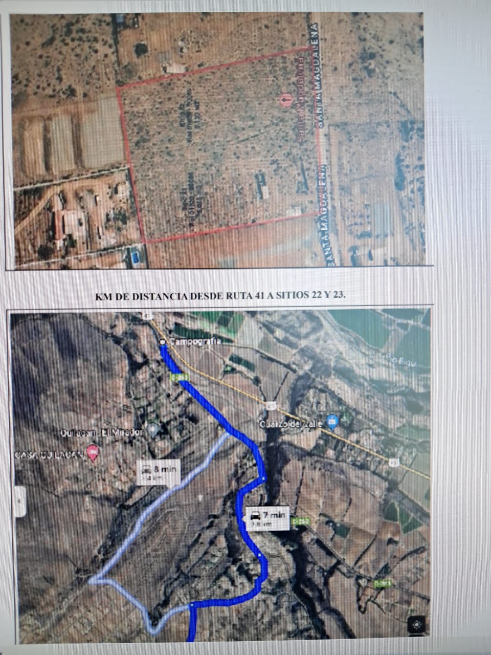 LA SERENA - LOTES 22 Y 23, RESERVA COOPERATIVA N?2, EL ROSARIO.-